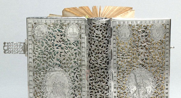 The Ornate Beauty of Silver Filigree Books
