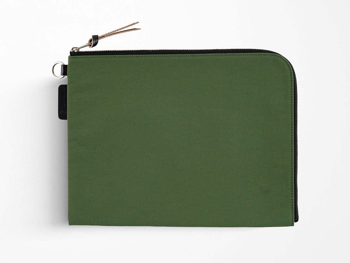 Tragen Flat Pouch - A5 Green