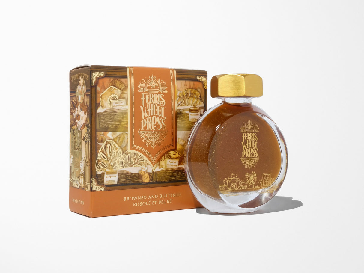 Browned and Buttered Fountain Pen Ink