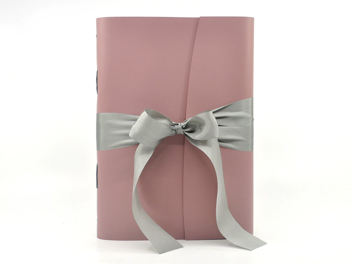Silvery Blush One of a Kind Leather Journal