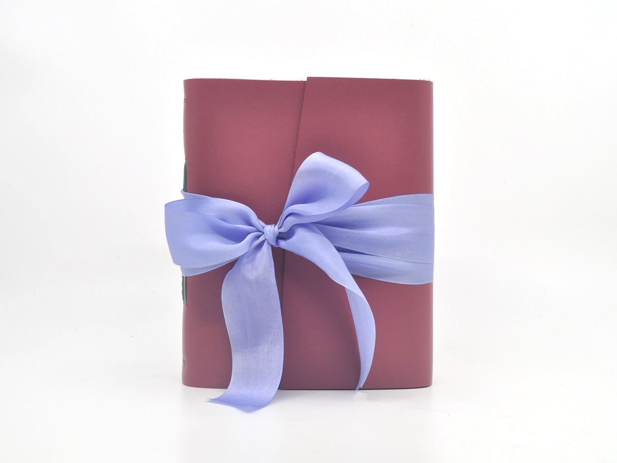 Hollyhock One of a Kind Leather Journal