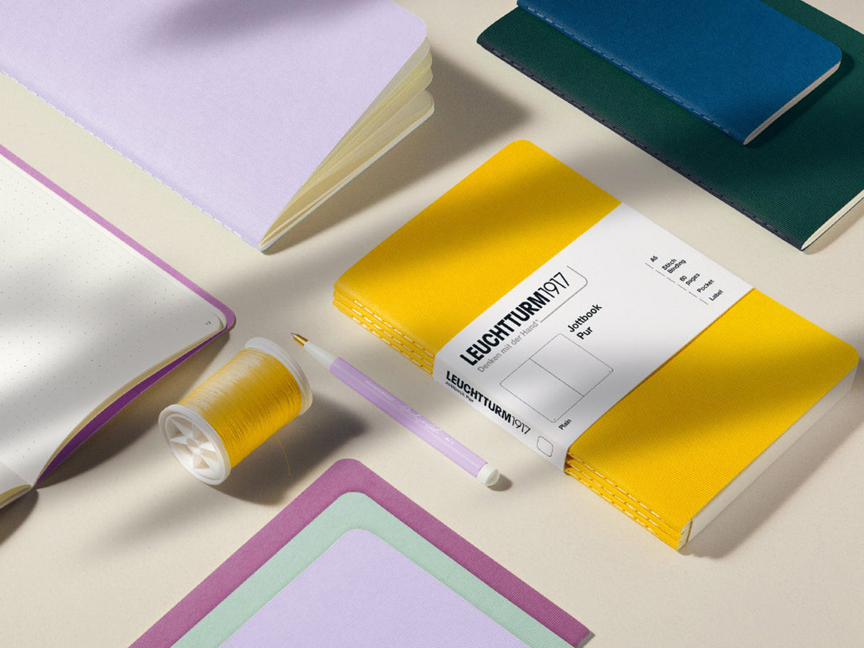 Leuchtturm 1917 Jottbook Pur Set of 3 - Indigo