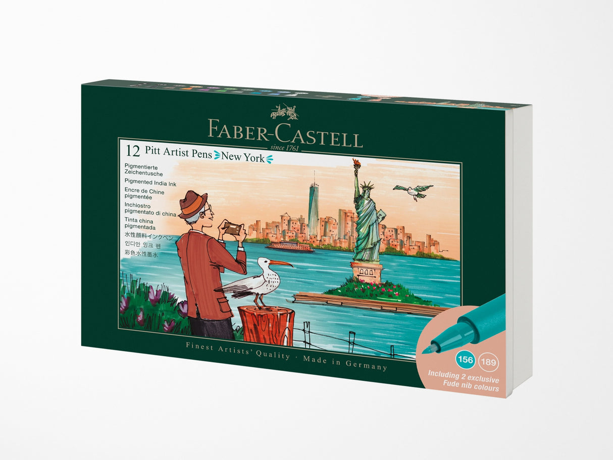 Faber-Castell Artist Pitt Pen Set - City Collection - New York