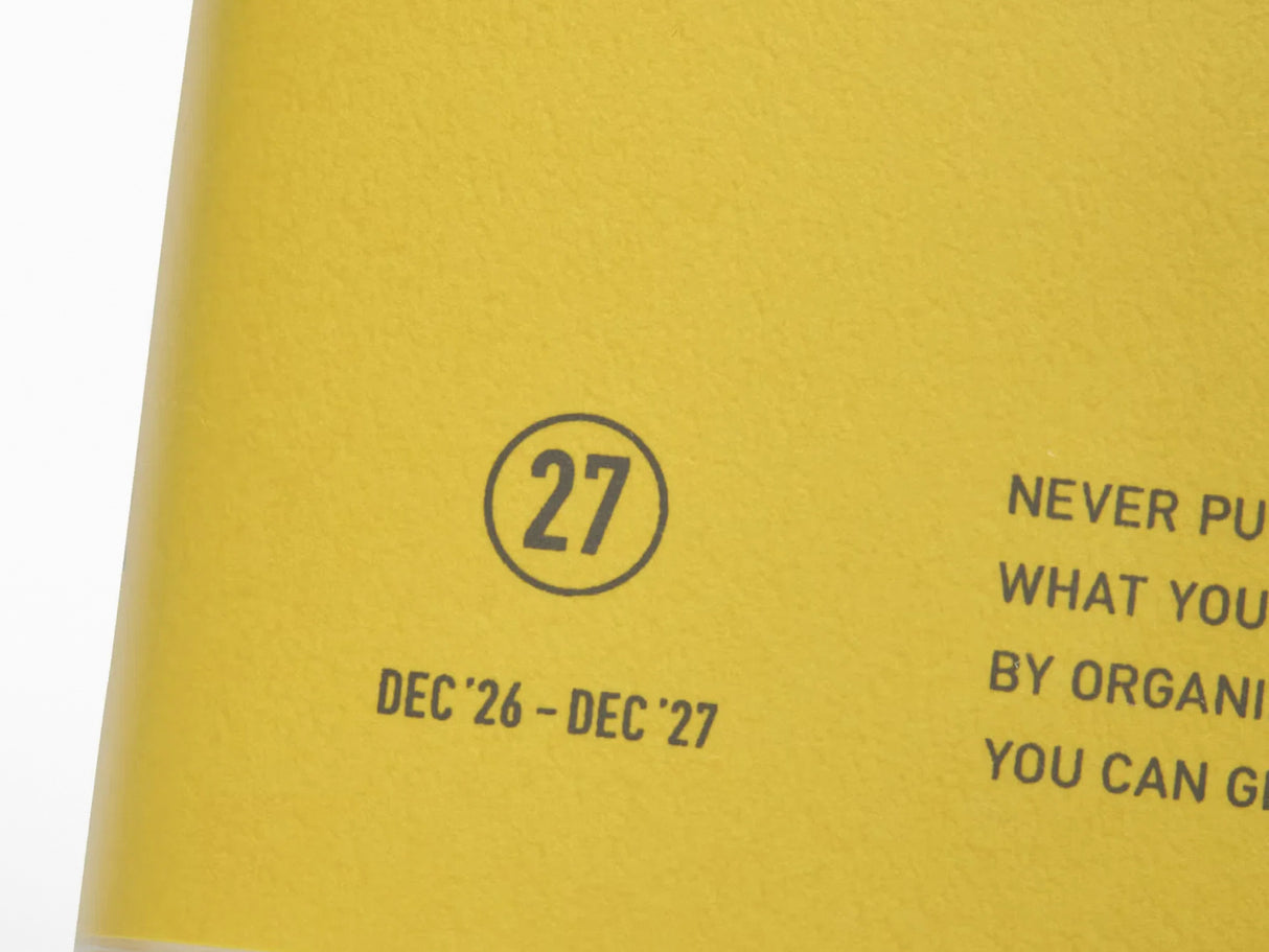 Hightide 2027 Weekly Schedule Book Nähe A5 Vertical