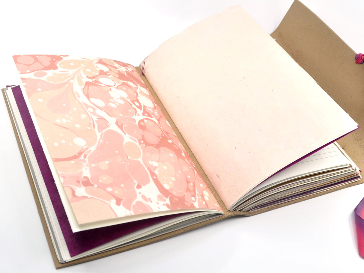 Playa Providencia One of a Kind Leather Journal