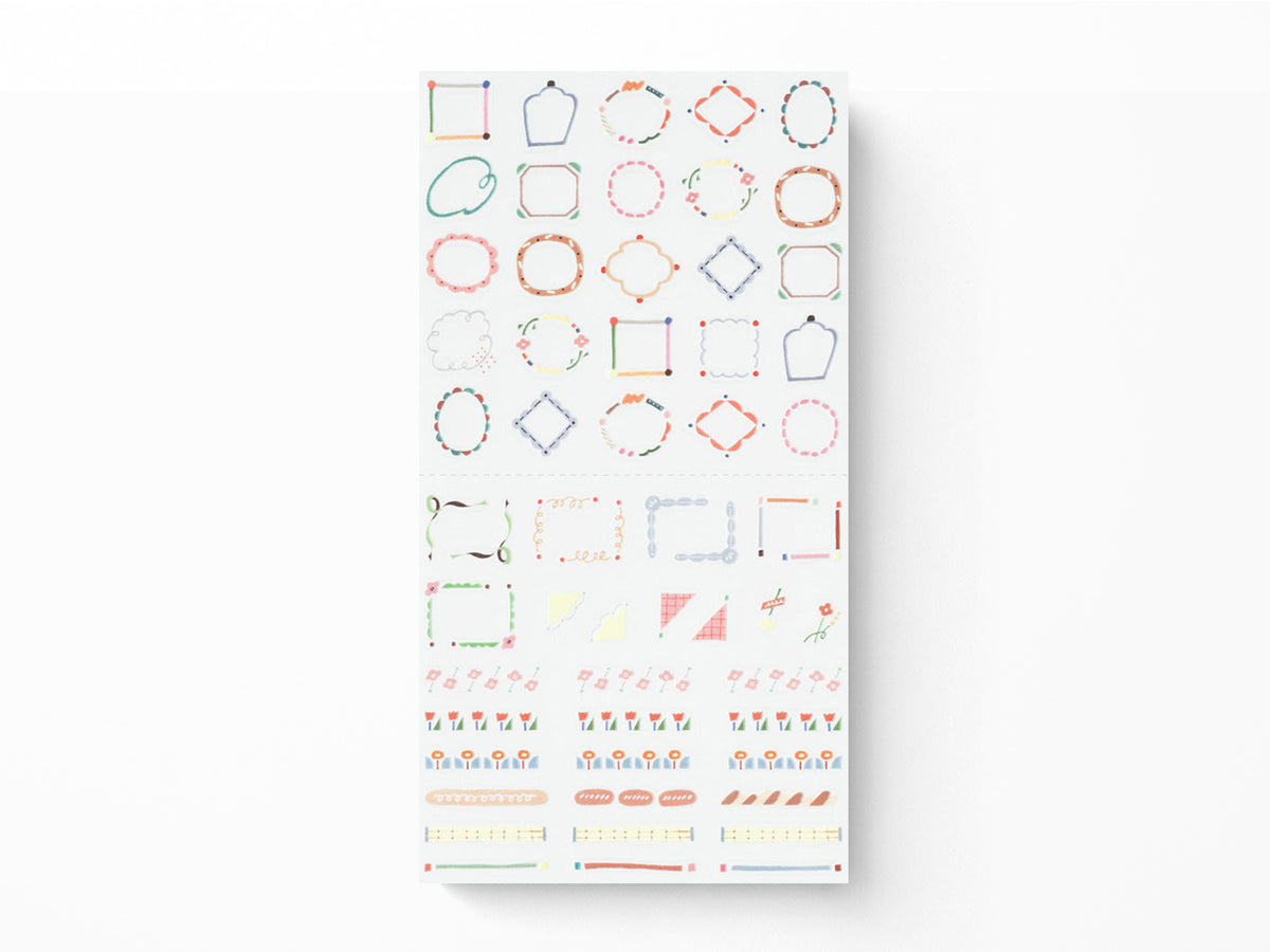 Midori Stickers - 2740 Date Circle Decorative