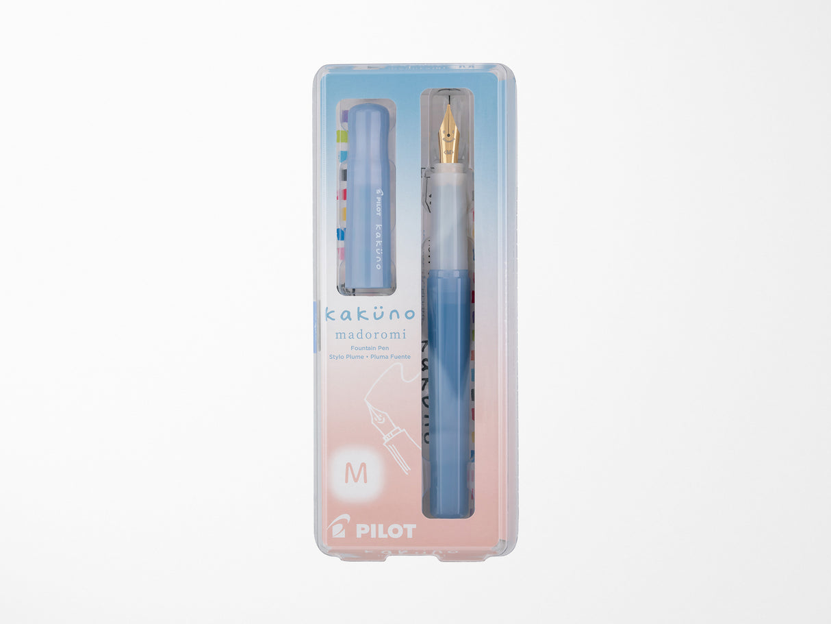 Pilot Kakuno Fountain Pen - Madoromi Blue
