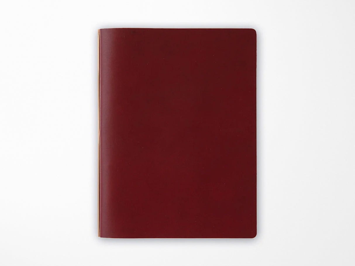 PLOTTER Limited Edition LISCIO Red Leather 6 Ring Leather Binder with Accessories - A5