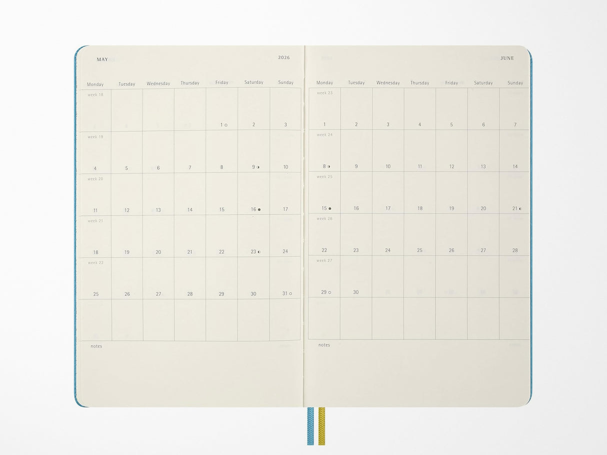 2025-2026 Moleskine 18 Month Peanuts 'Charlie & Lucy' Weekly Planner