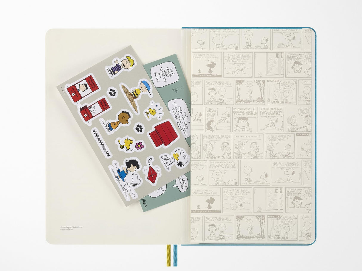 2025-2026 Moleskine 18 Month Peanuts 'Charlie & Lucy' Weekly Planner