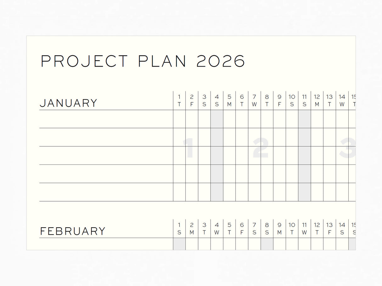 2026 Leuchtturm 1917 Daily Planner - BLACK Hardcover, Dotted Pages