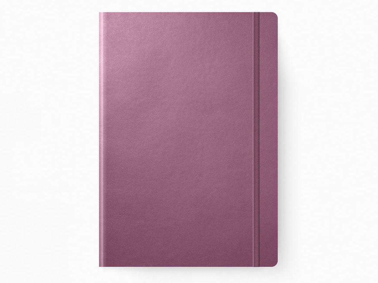 2026 Leuchtturm 1917 Monthly Planner with Notebook - DUSTY ROSE Softcover