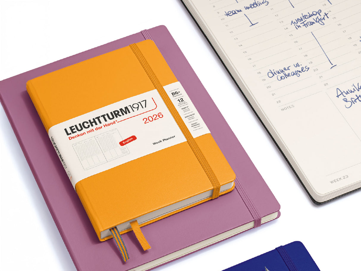 2026 Leuchtturm 1917 Week Planner - FOREST GREEN Hardcover