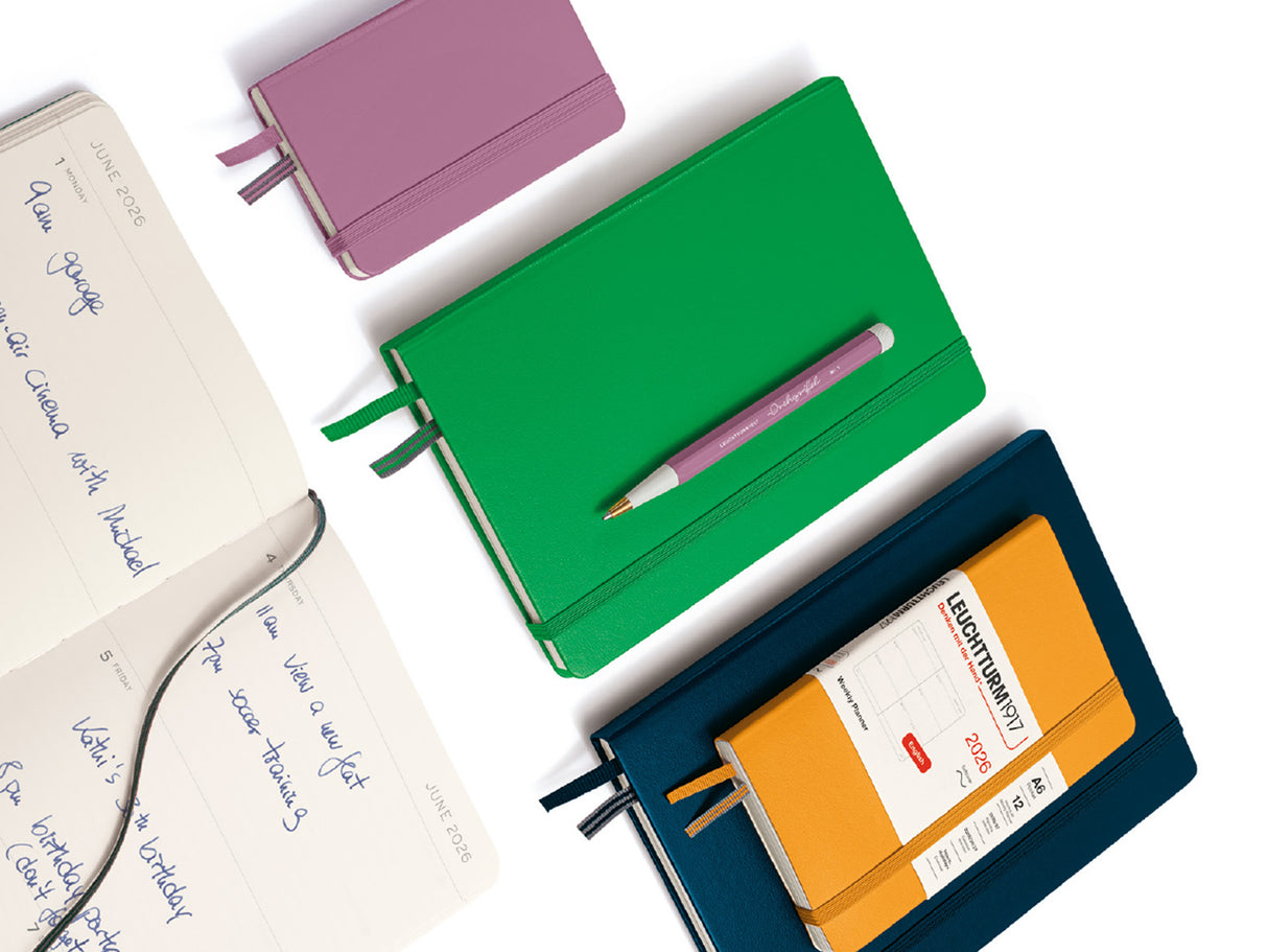 2026 Leuchtturm 1917 Weekly Planner - DEEP SEA Hardcover