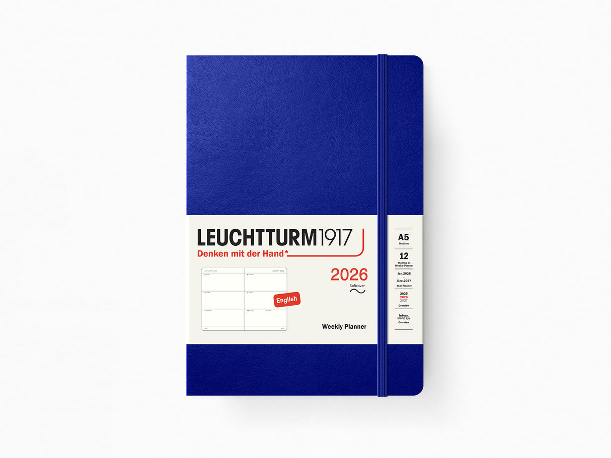 2026 Leuchtturm 1917 Weekly Planner - INK Softcover
