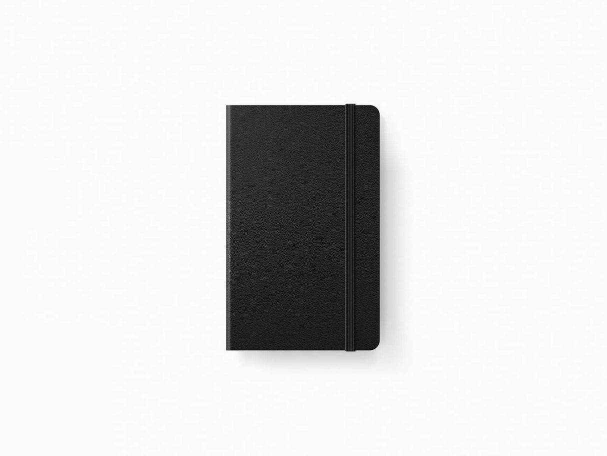 2026 Leuchtturm 1917 Weekly Planner & Notebook - BLACK Hardcover, Ruled Pages