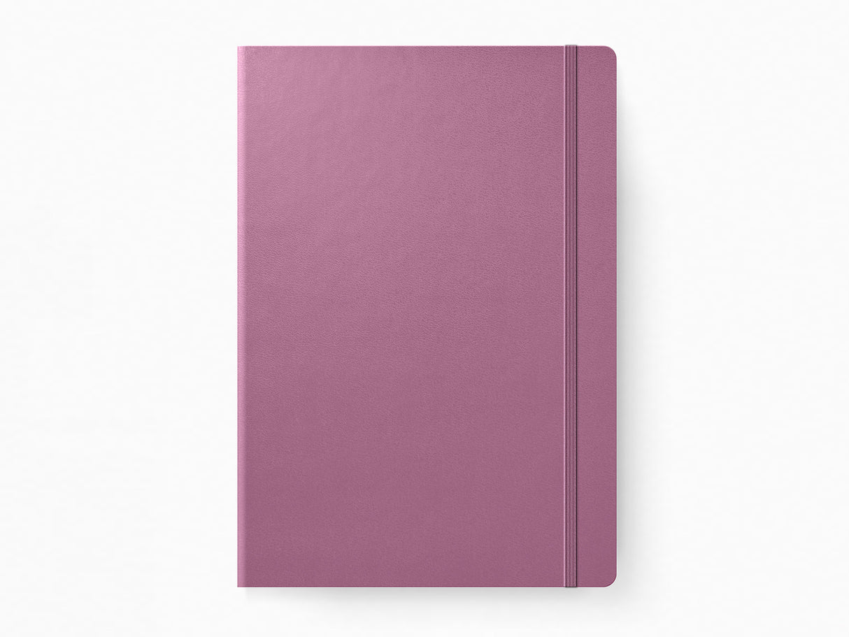 2026 Leuchtturm 1917 Weekly Planner & Notebook - DUSTY ROSE Hardcover, Ruled Pages
