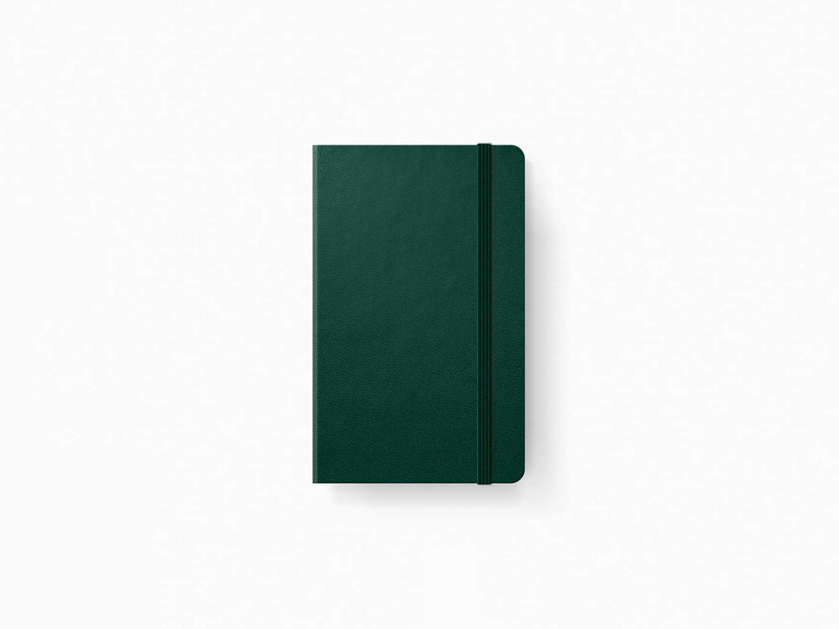 2026 Leuchtturm 1917 Weekly Planner & Notebook - FOREST GREEN Hardcover, Ruled Pages