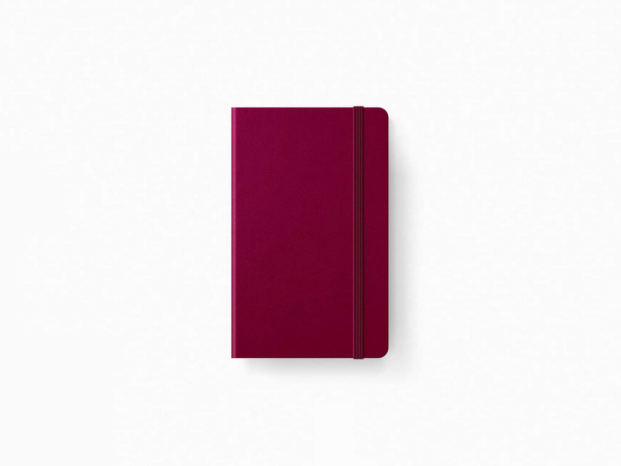 2026 Leuchtturm 1917 Weekly Planner & Notebook - PORT RED Hardcover, Ruled Pages