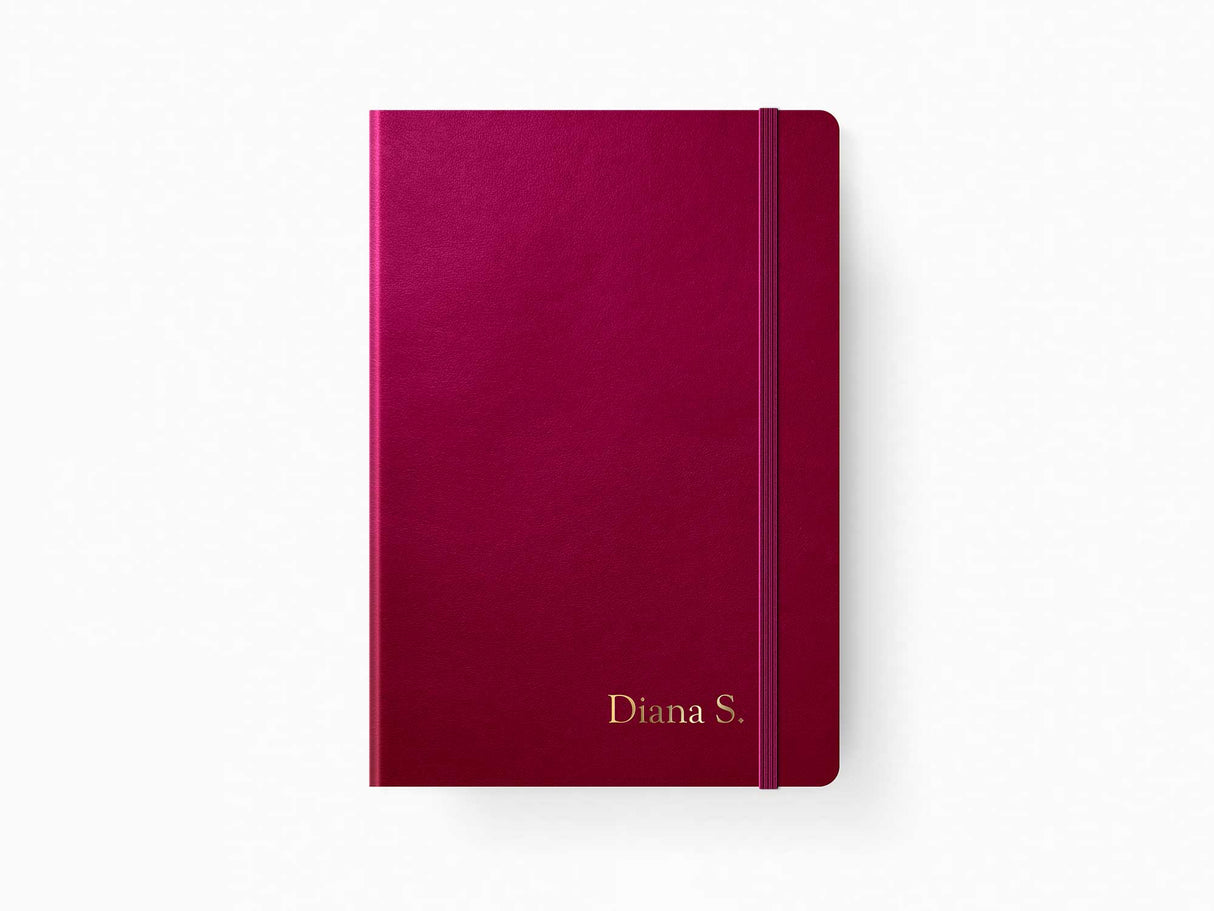 2026 Leuchtturm 1917 Weekly Planner & Notebook - PORT RED Softcover, Ruled Pages