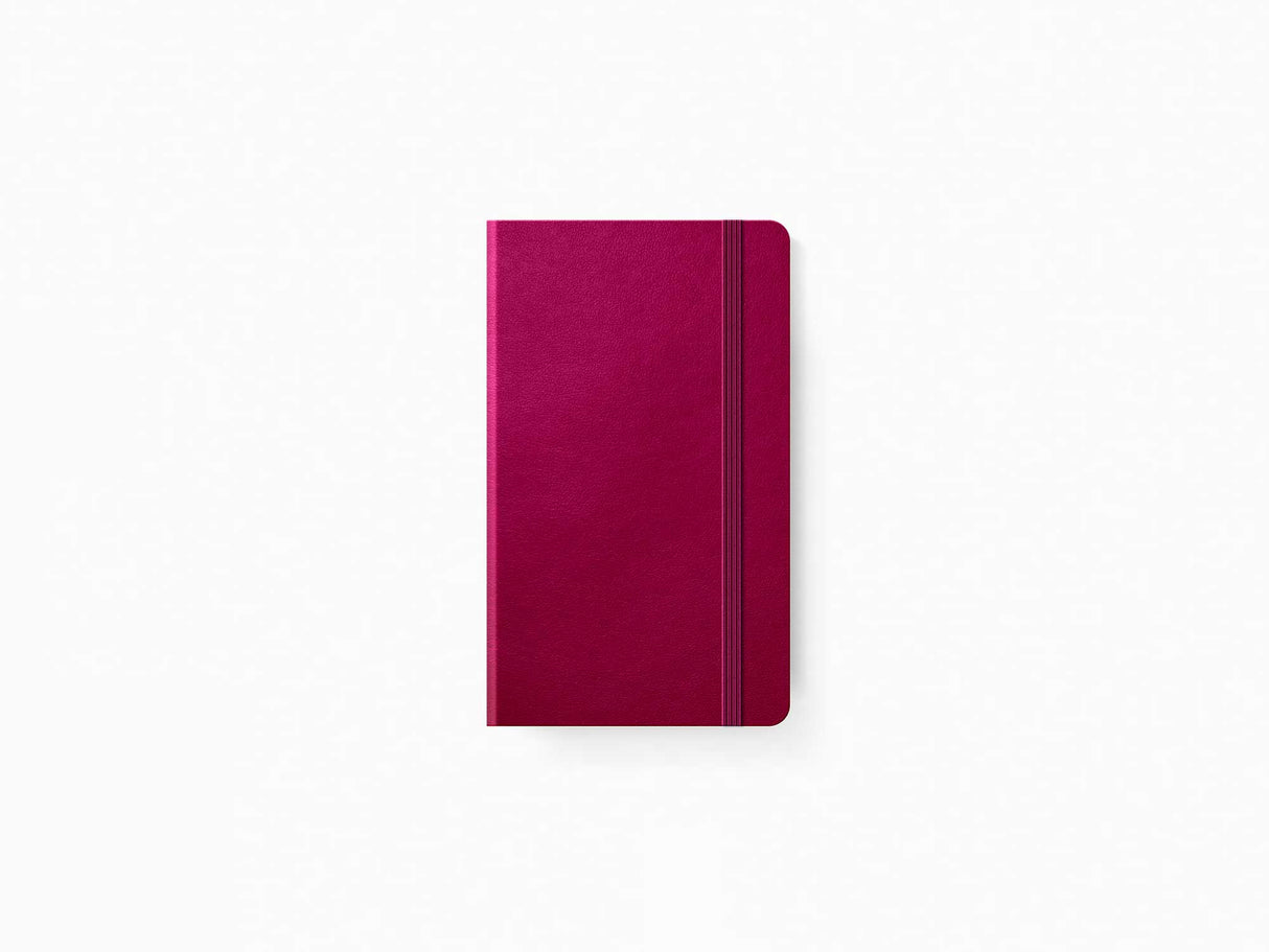 2026 Leuchtturm 1917 Weekly Planner & Notebook - PORT RED Softcover, Ruled Pages