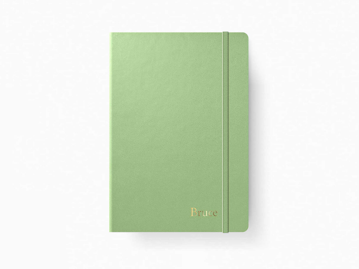 2026 Leuchtturm 1917 Weekly Planner & Notebook - SAGE Hardcover, Ruled Pages