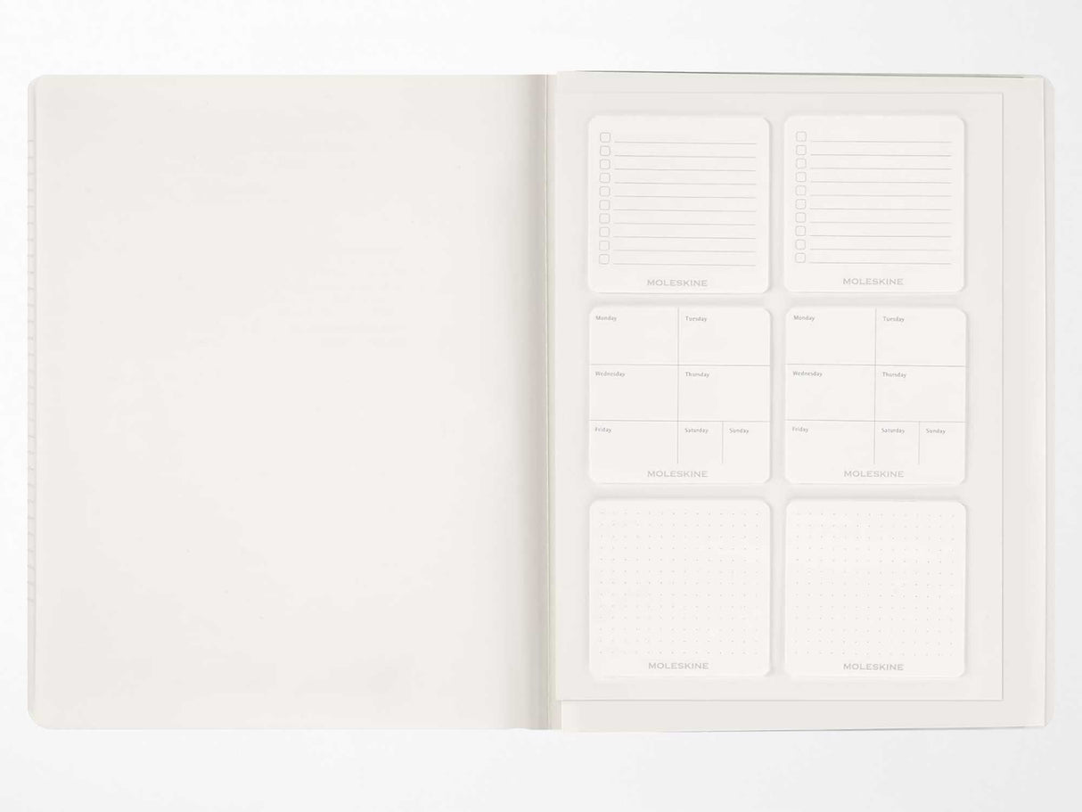 2026 Moleskine 15 Month Essential Weekly Vertical Planner - BLACK Softcover