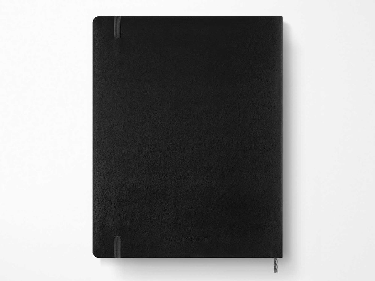 2026 Moleskine 15 Month Essential Weekly Vertical Planner - BLACK Softcover