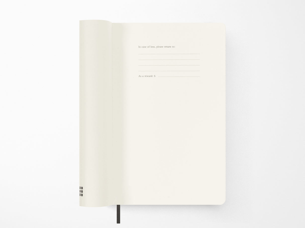 2026 Moleskine Daily Planner - BLACK Softcover