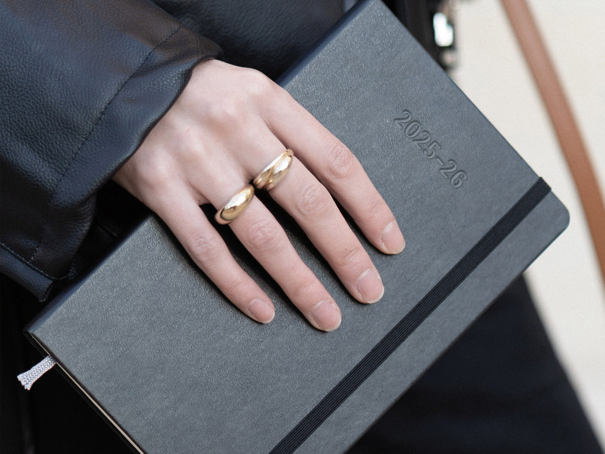 2026 Moleskine Daily Planner - BLACK Softcover