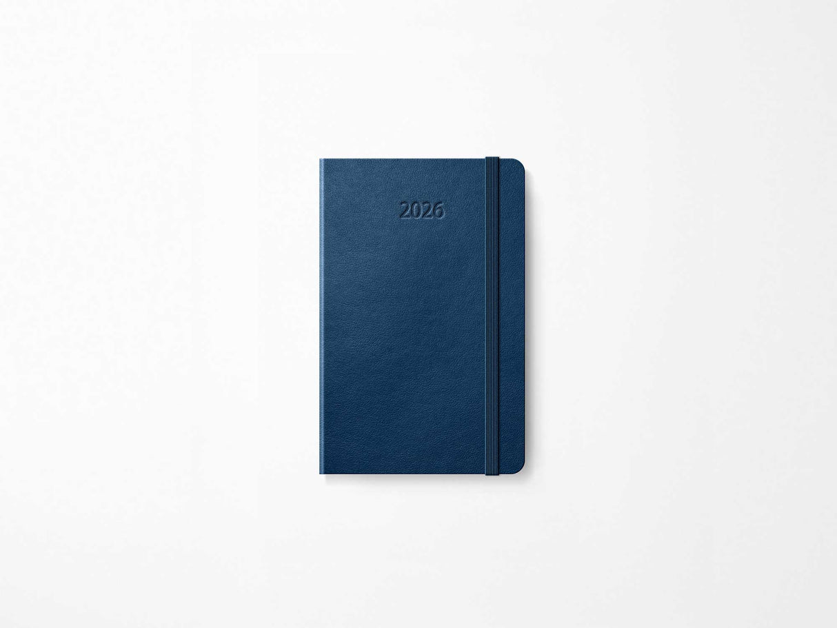 2026 Moleskine Daily Planner - SAPPHIRE BLUE Softcover