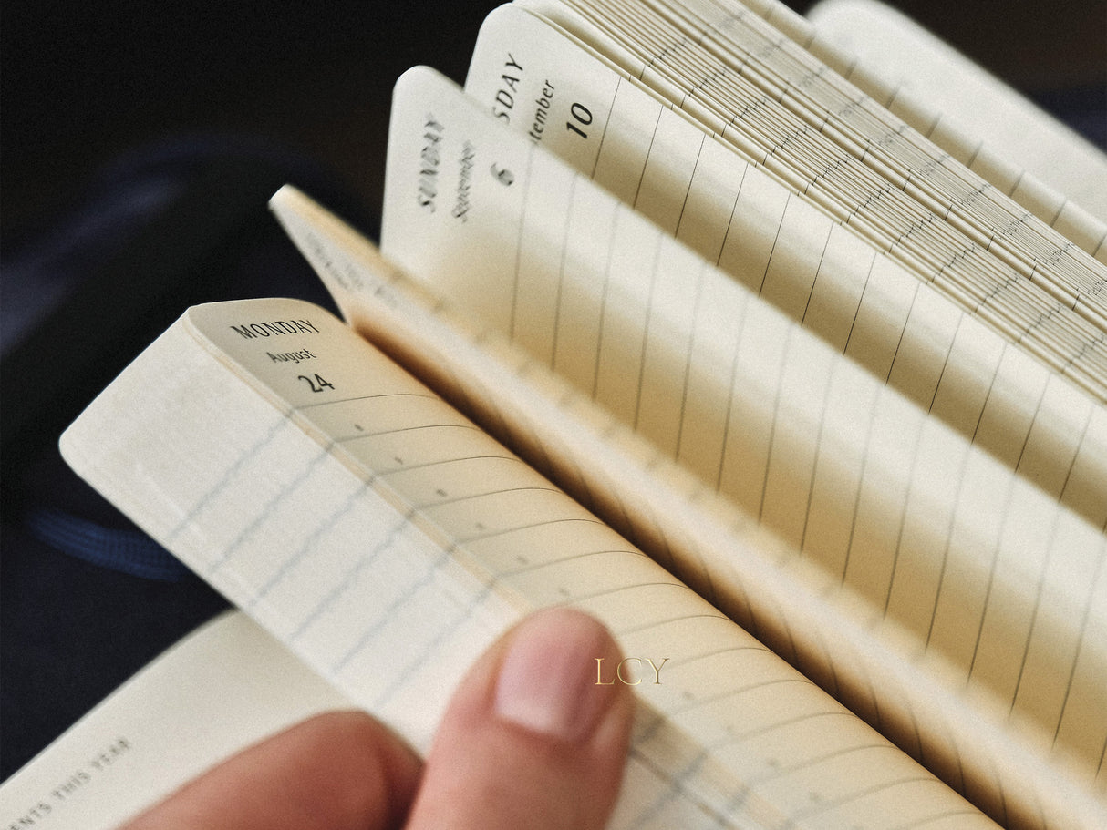 2026 Moleskine Daily Planner - SCARLET RED Softcover