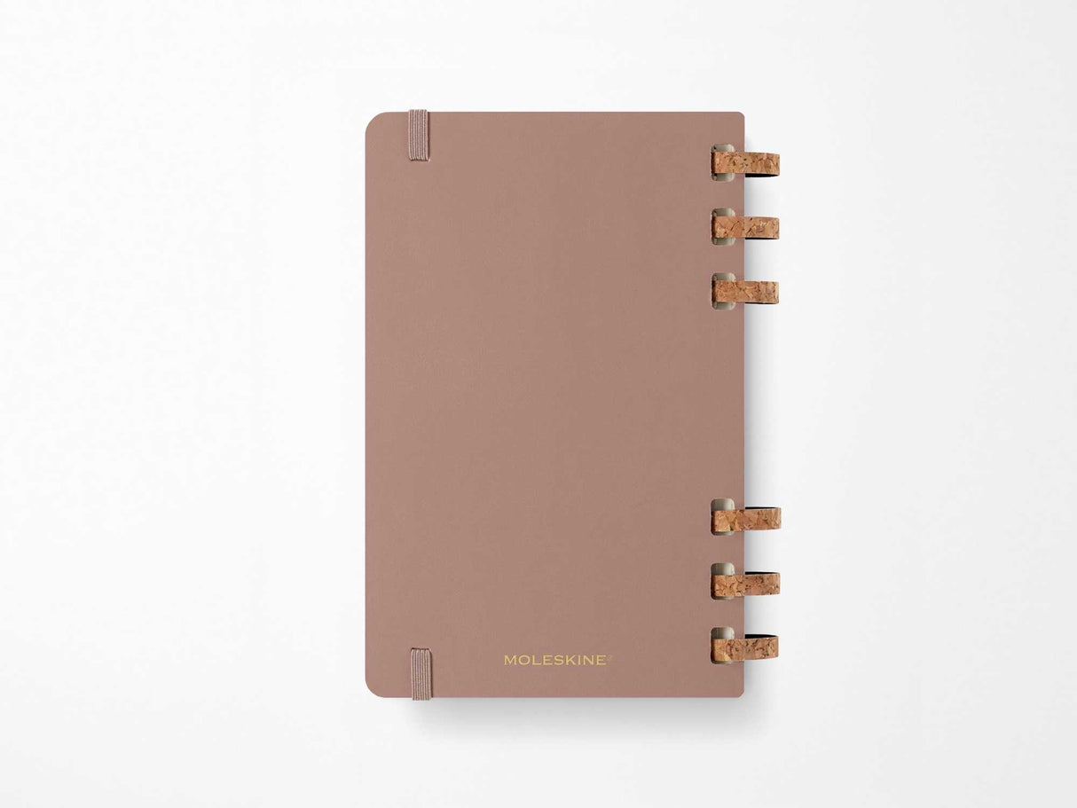 2026 Moleskine Life Spiral Planner - ALMOND Hardcover