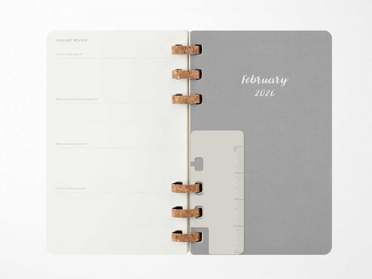 2026 Moleskine Life Spiral Planner - BLACK Softcover
