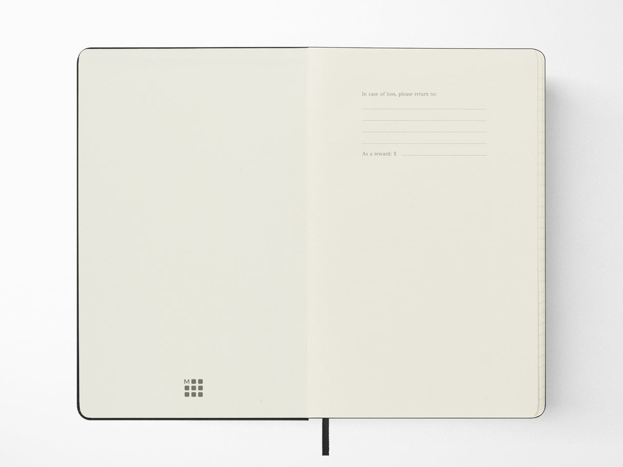 2026 Moleskine PRO Weekly Vertical Planner - BLACK Hardcover