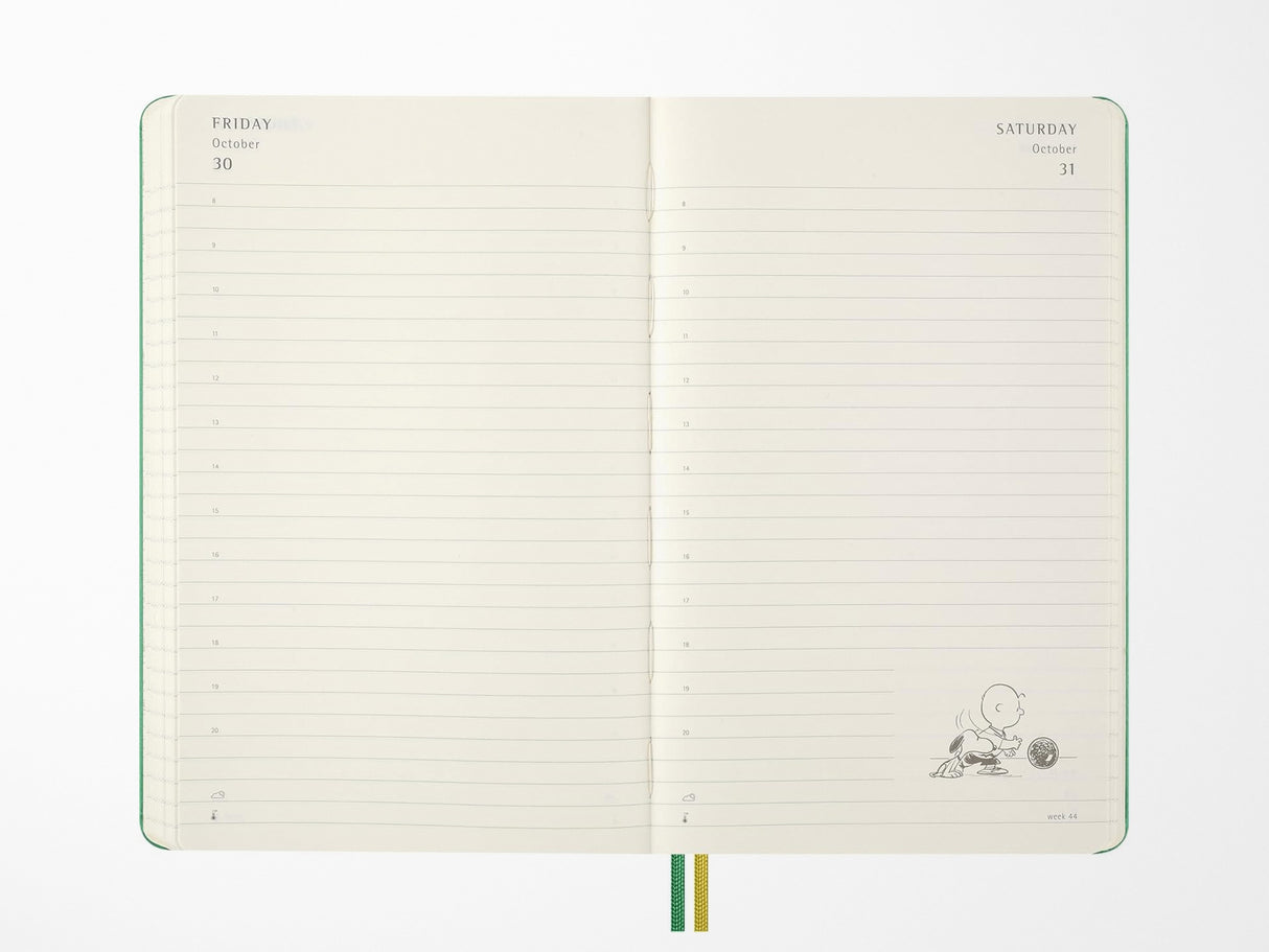 2026 Moleskine Peanuts 'Charlie & Snoopy' Daily Planner