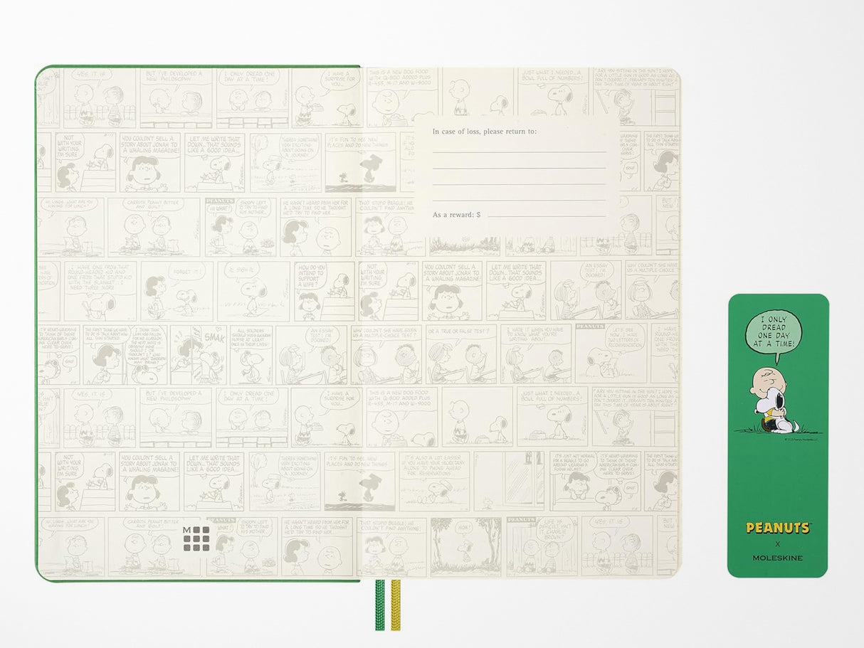 2026 Moleskine Peanuts 'Charlie & Snoopy' Daily Planner