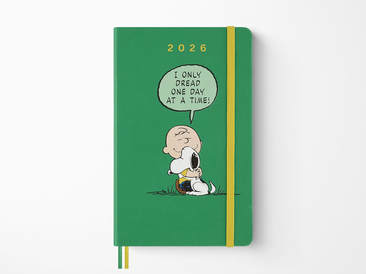 2026 Moleskine Peanuts 'Charlie & Snoopy' Daily Planner