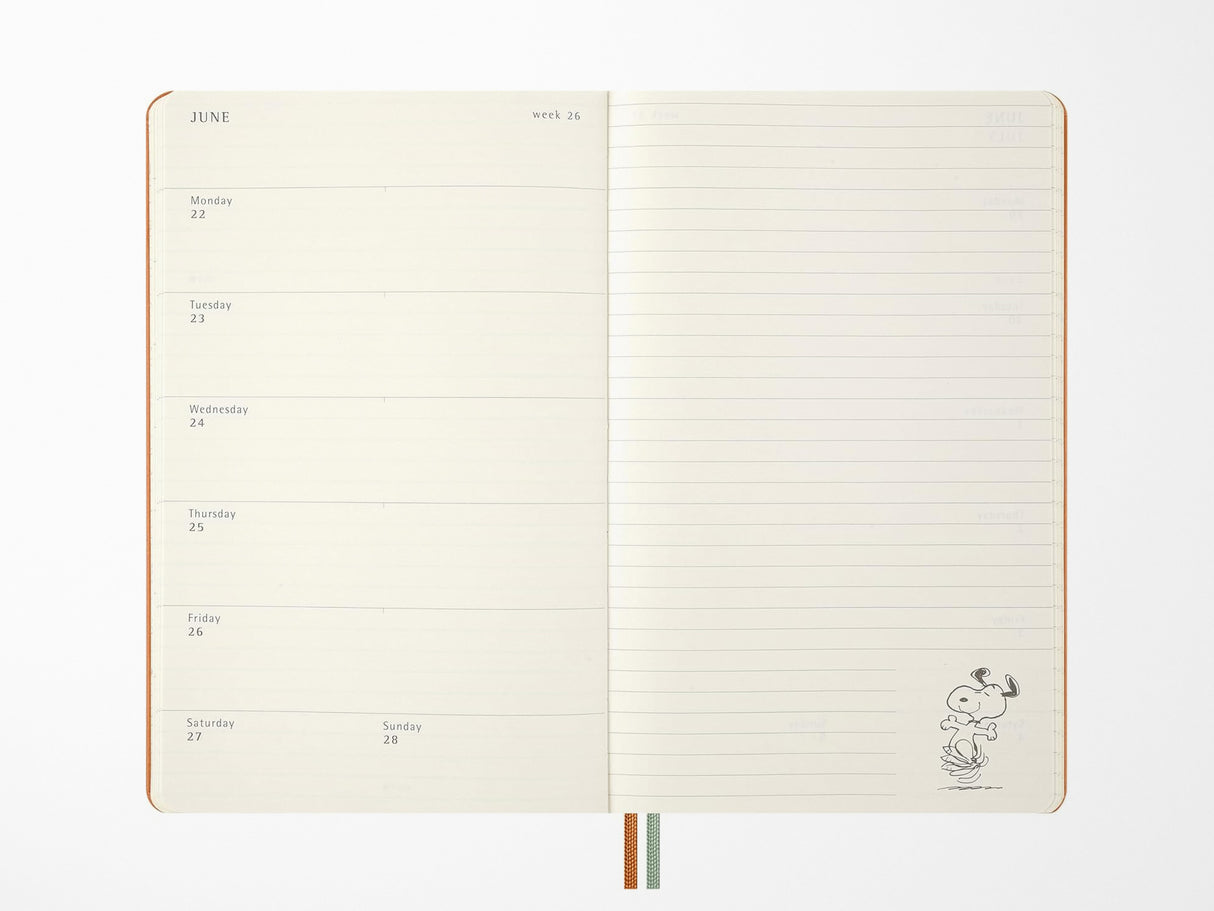2026 Moleskine Peanuts 'Snoopy' Weekly Planner