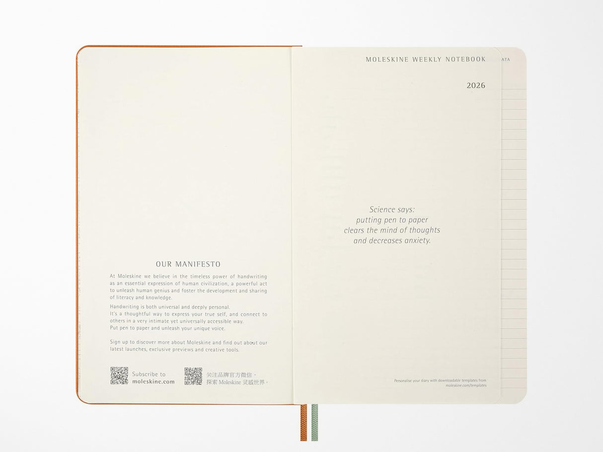 2026 Moleskine Peanuts 'Snoopy' Weekly Planner