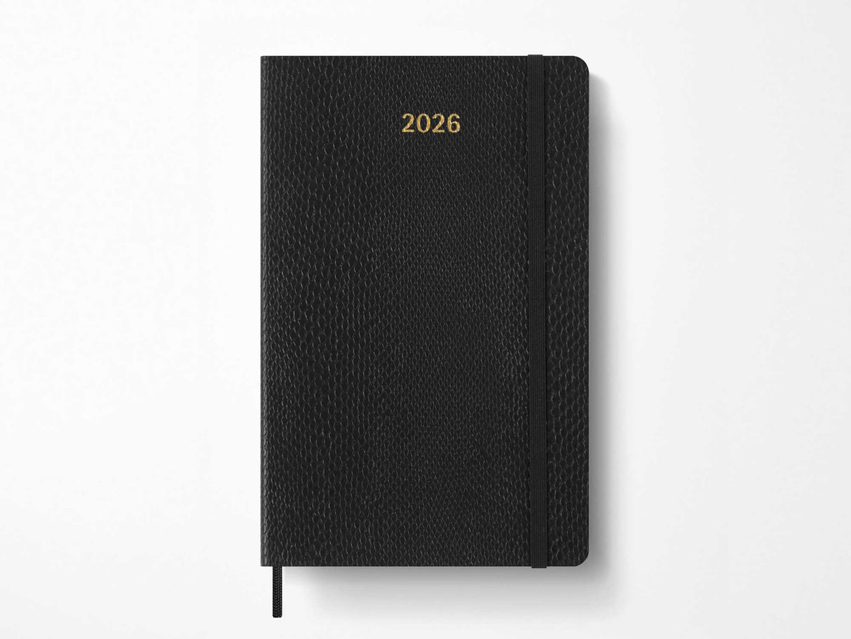 2026 Moleskine Precious & Ethical Weekly Planner - BLACK Softcover