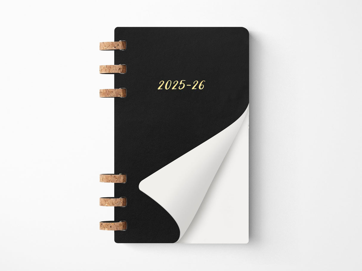 2026 Moleskine Student Life Spiral Planners - BLACK Softcover