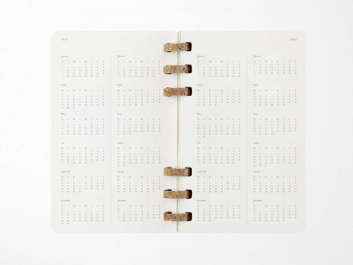 2026 Moleskine Student Life Spiral Planners - BLACK Softcover