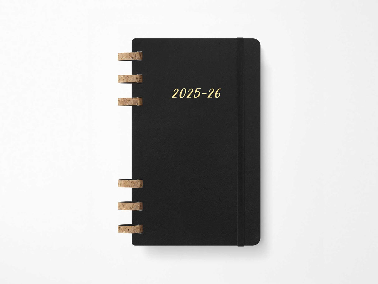 2026 Moleskine Student Life Spiral Planners - BLACK Softcover