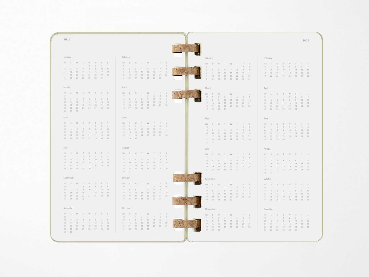 2026 Moleskine Student Life Spiral Planners - KIWI Hardcover