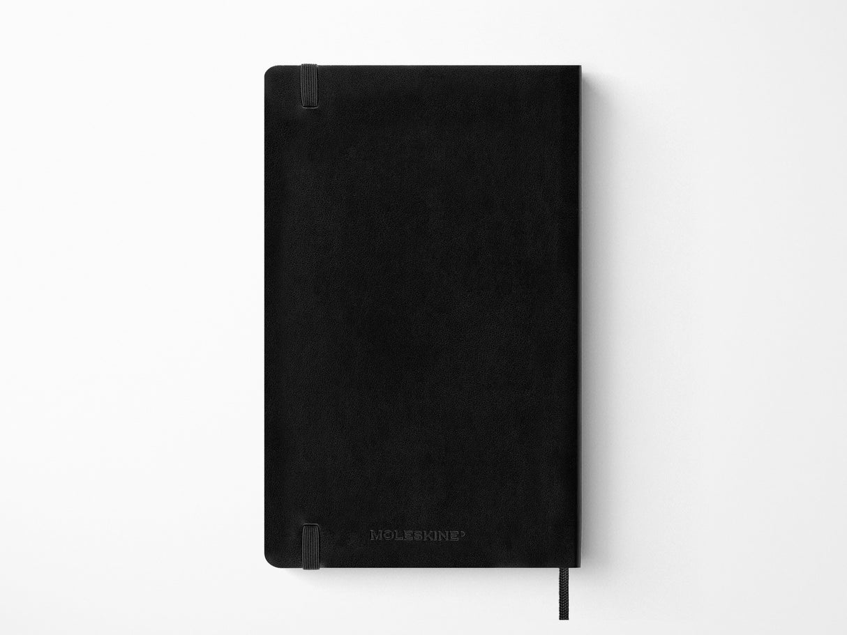 2026 Moleskine Weekly Horizontal Planner - BLACK Hardcover