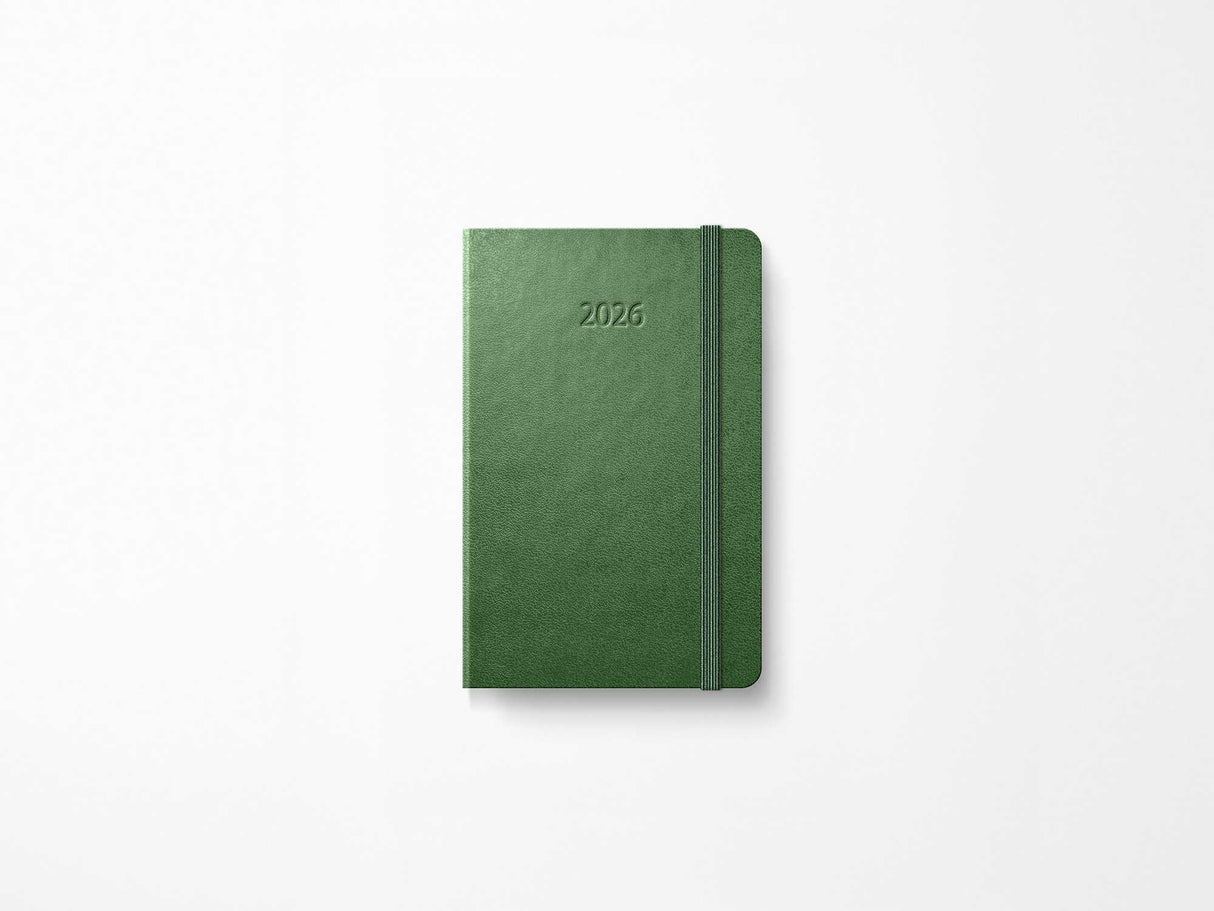 2026 Moleskine Weekly Planner - MYRTLE GREEN Hardcover