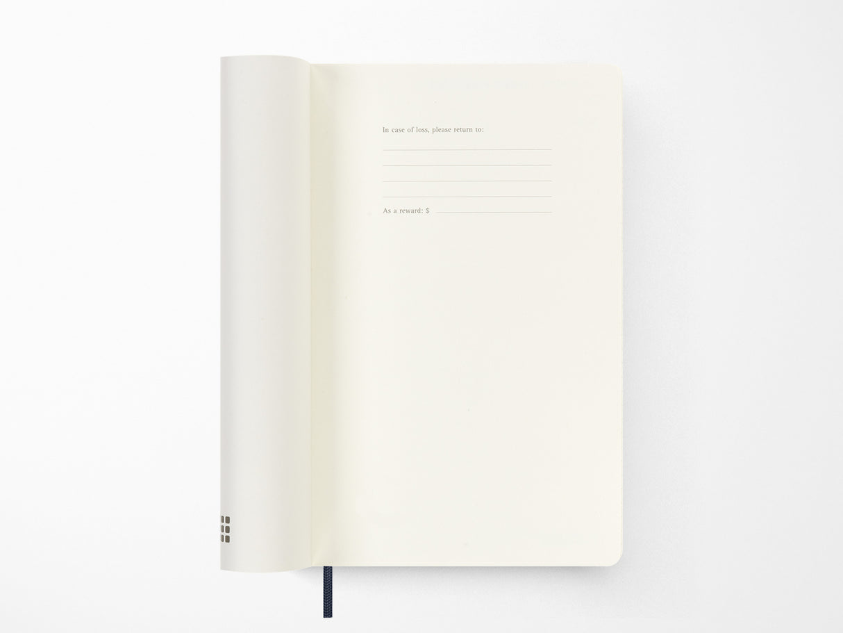 2026 Moleskine Weekly Planner - SAPPHIRE BLUE Softcover