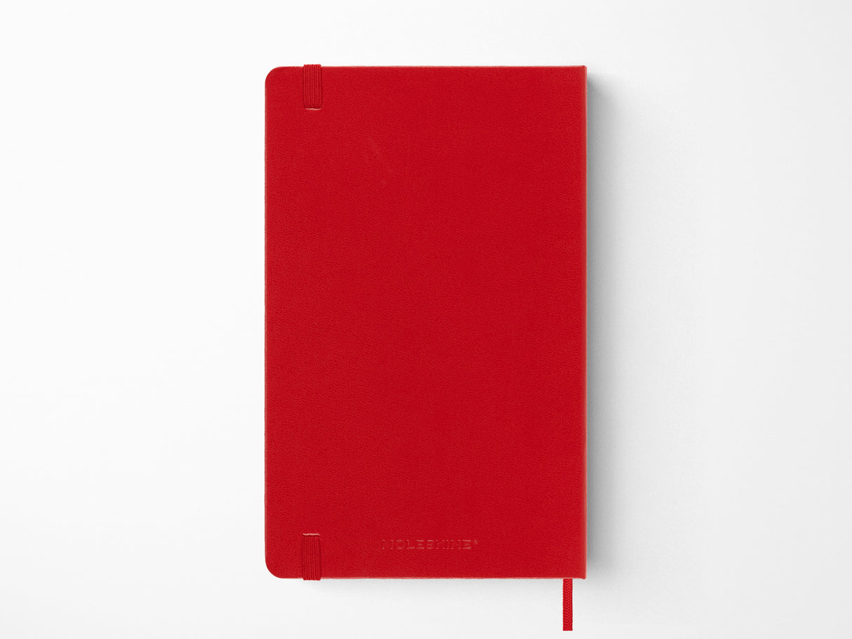 2026 Moleskine Weekly Planner - SCARLET RED Hardcover