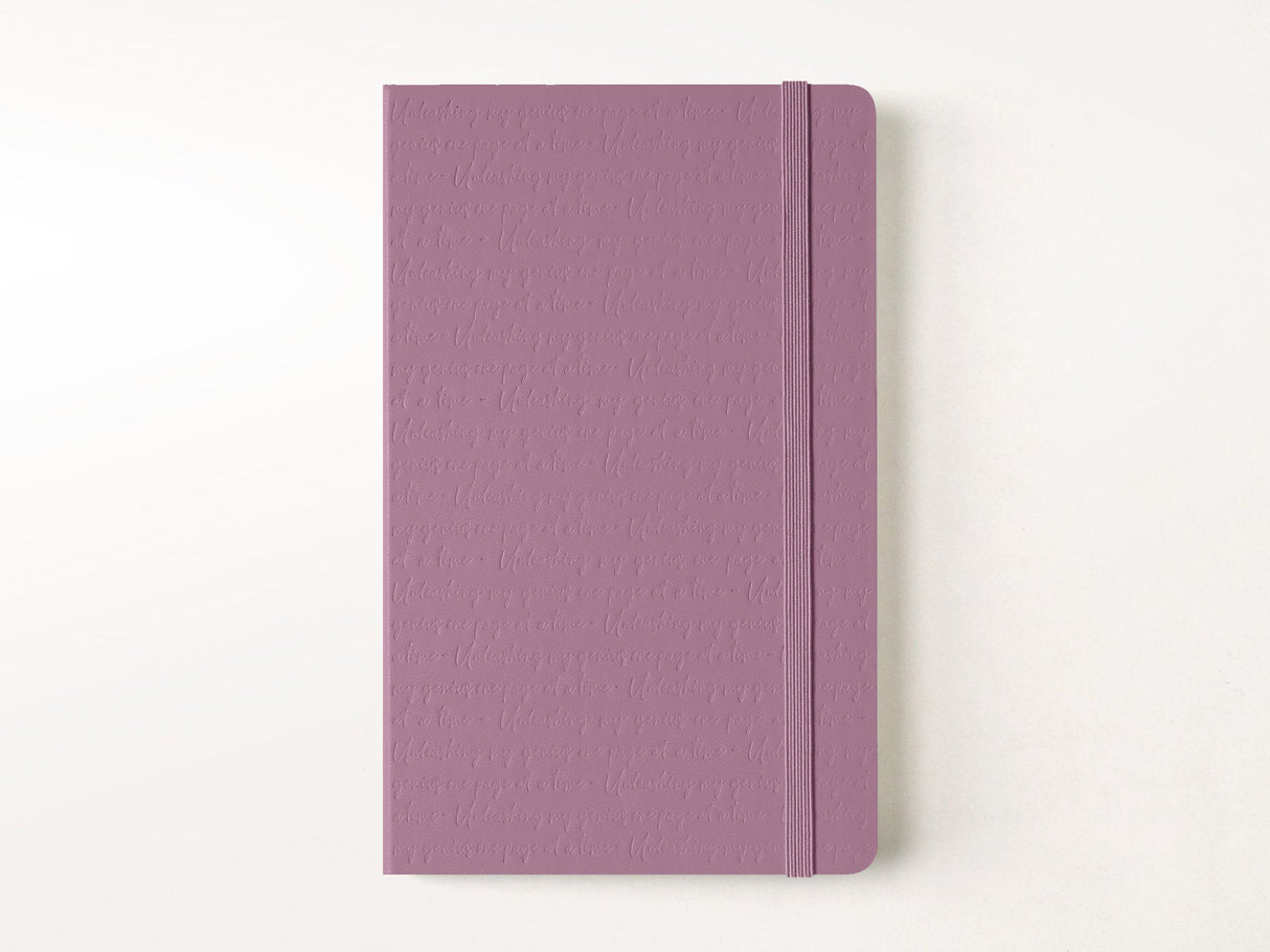 Moleskine Patterned Hardcover Notebook - Majestic Pink